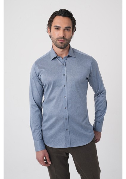 Platinium Pamuk Regular Fit Gri Erkek Gömlek PLTG025_D55 fiyatları