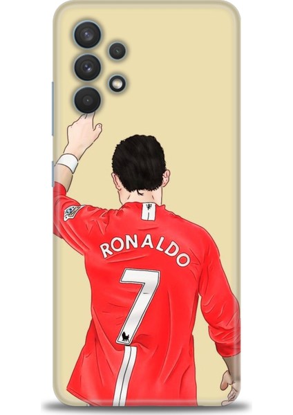 Samsung Galaxy A32 Hd Baskılı Kılıf + 9h Nano Tam Kaplayan Ekran Koruyucu 3