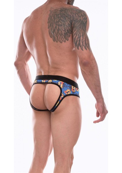 - Erkek Desenli Jockstrap Çamaşır