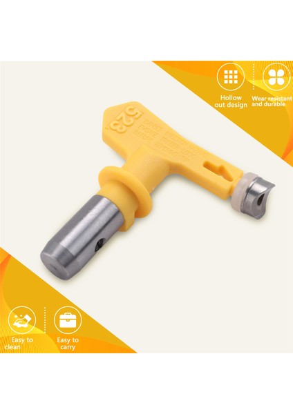 5 Adet Tersinir Havasız Boya Püskürtücü Nozul Ipuçları ve 5 Parça Havasız Püskürtme Filtresi Değiştirin (213 315 417 517 523) (Yurt Dışından) fırsatları