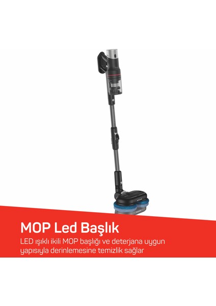 Magiclean Hydroflex Dikey Şarjlı Süpürge Siyah - AR4210 fırsatları