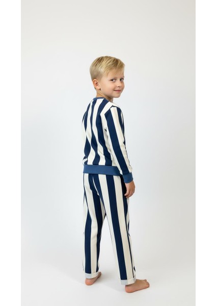 Çizgili Cool Star Baskılı 2 Li Takım