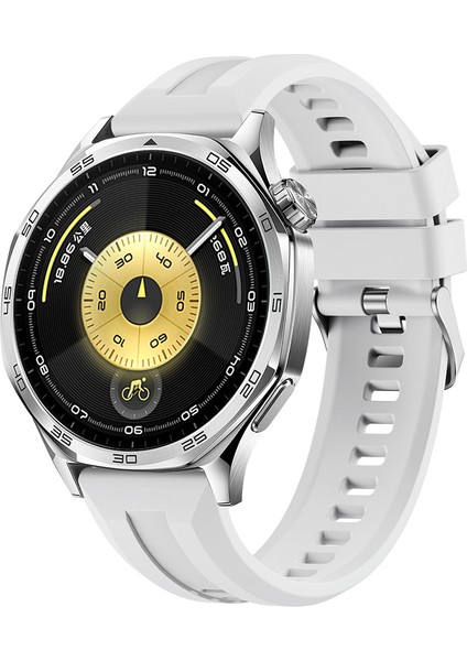 Amazfit Gtr 47MM Zore KRD-148 22MM Silikon Kordon - Beyaz