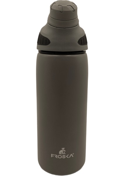 Froska Strong Sportif Termos Matara, 600 ml Termos Şişe (TP-736)G