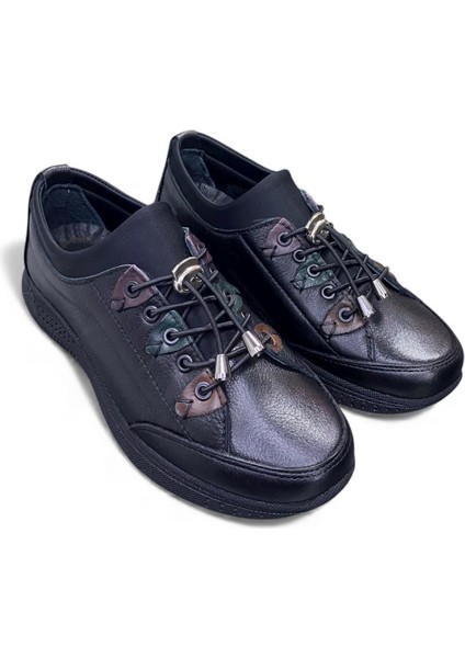 Hakiki Deri Tam Ortopedik Kadın Ayakkabı