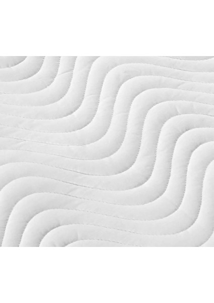 Çift Kişilik 160*200CM Microfiber Kapitone Sıvı Geçirmez Lastikli/fitted Yatak Alezi fırsatları