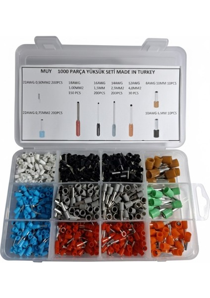 1000 Parça Yüksük Seti fiyatları