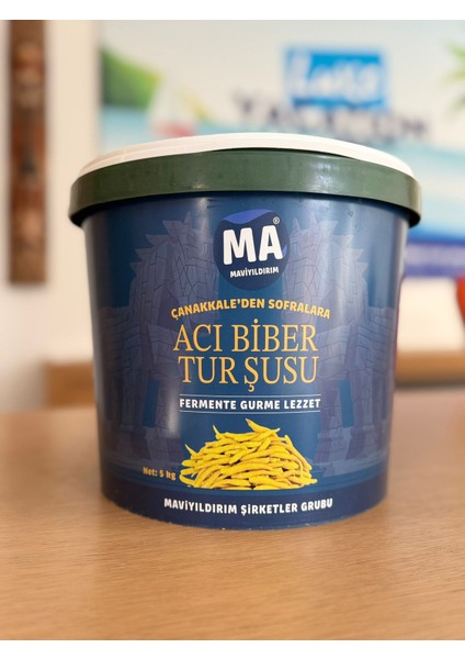 Ma Tarım 10 kg Acı Biber Turşusu (Net 5kg)