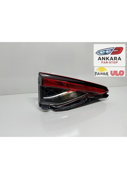 Toyota Corolla 2019 - 2025 Sedan Stop Lambası Sol Iç (Orjinal Farba - Ulo - Ledsiz Tip) indirimleri