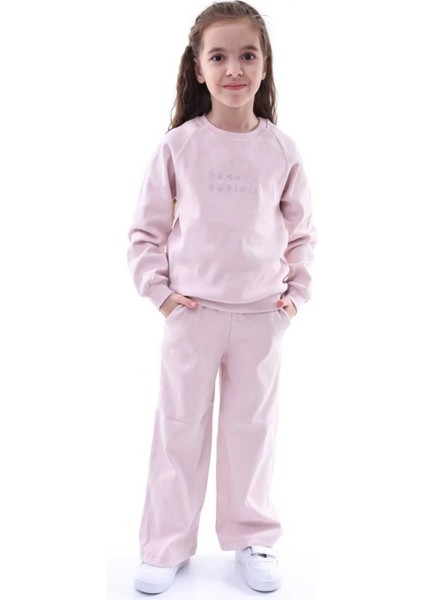 Kyex Kız Çocuk Alt Üst Kaşkorse Pamuklu Eşofman Takımı fiyatları