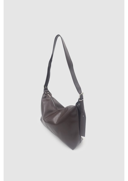 Rolyn Ayarlanabilir Askılı Yumuşak Formlu Hobo Kadın El, Kol ve Omuz Çantası Acı Kahve fırsatları