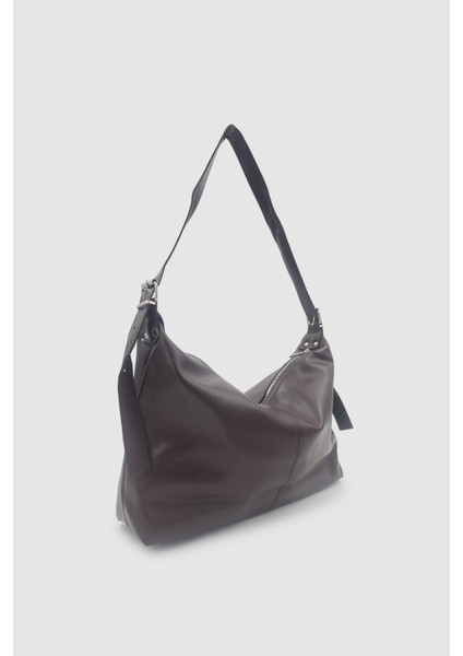 Rolyn Ayarlanabilir Askılı Yumuşak Formlu Hobo Kadın El, Kol ve Omuz Çantası Acı Kahve indirimleri