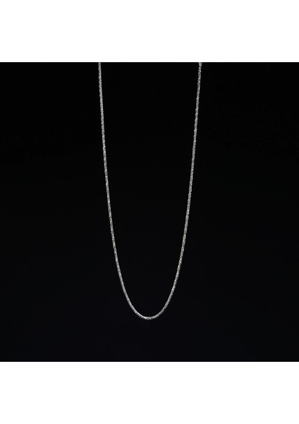 2n Burma Tilki Kuyruğu Gümüş Zincir modelleri