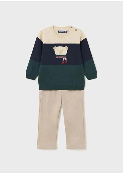 Erkek Bebek Kışlık Kazak Pantolon 2 Li Set 2544 fiyatları