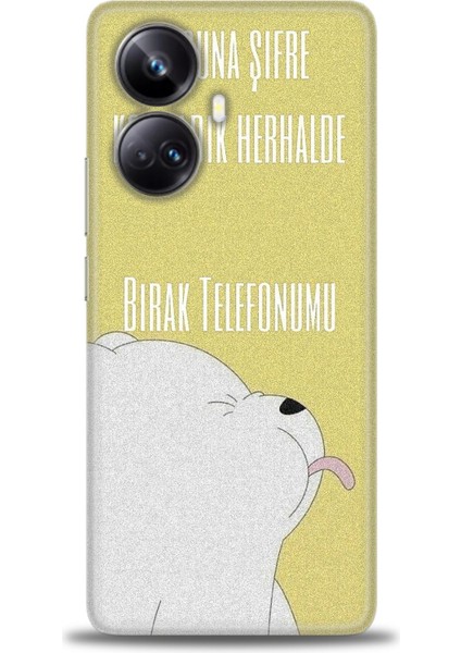 Realme 10 Pro Plus Kılıf Hd Baskılı Kılıf + 9h Nano Tam Kaplayan Ekran Koruyucu 151