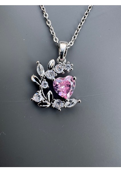 Işıklı Kutuda Özel Taşlı Kolye Bileklik Seti Çelik modelleri