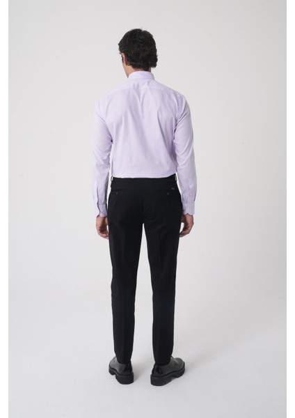 Erkek 4 Cepli Siyah Klasik Pantolon PNS25K25205_D99 fiyatları