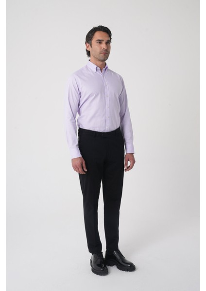 Erkek 4 Cepli Siyah Klasik Pantolon PNS25K25205_D99 modelleri