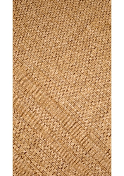 Naturel Sisal Jüt Hasır Desen Bej Halı – Yıkanabilir, Kaymaz Taban, Tozumaz, Antibakteriyel Makine Dokuma fırsatları