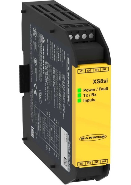 Banner XS8SI Genişleme Modülü – 8 Girişli, XS26 Serisi Uyumlu