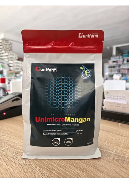 Unimicro Mangan 1 kg – Manganlı Mikro Element Toz Gübre