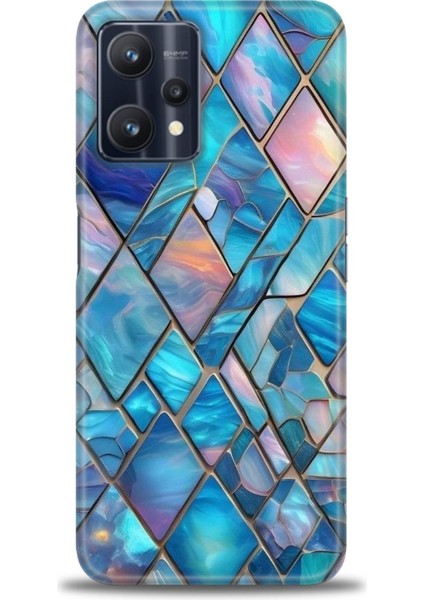 Realme 9 Pro Kılıf Hd Baskılı Kılıf + 9h Nano Tam Kaplayan Ekran Koruyucu 338