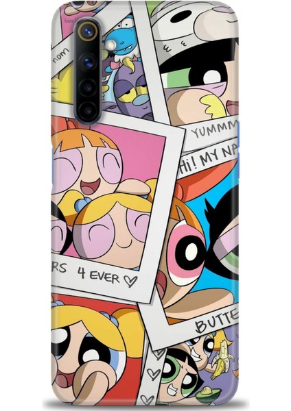 Realme 6 Kılıf Hd Baskılı Kılıf + 9h Nano Tam Kaplayan Ekran Koruyucu 126