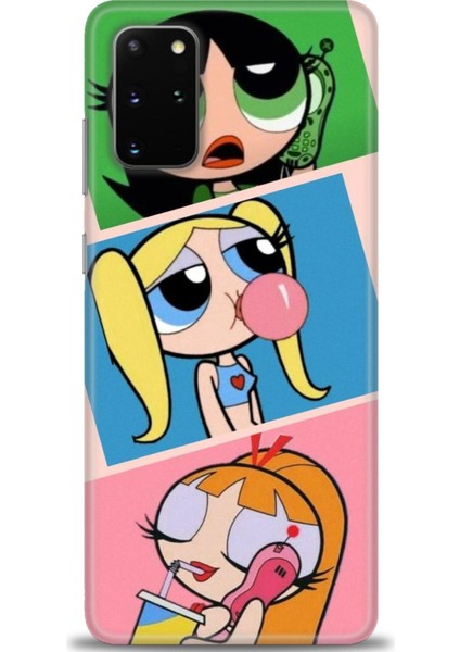 Samsung Galaxy S20 Plus Hd Baskılı Kılıf + 9h Nano Tam Kaplayan Ekran Koruyucu 125