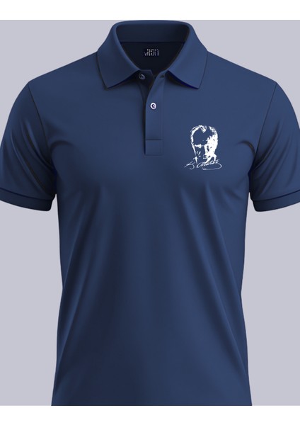 Atatürk Silüetli Polo Yaka Tshirt fiyatları