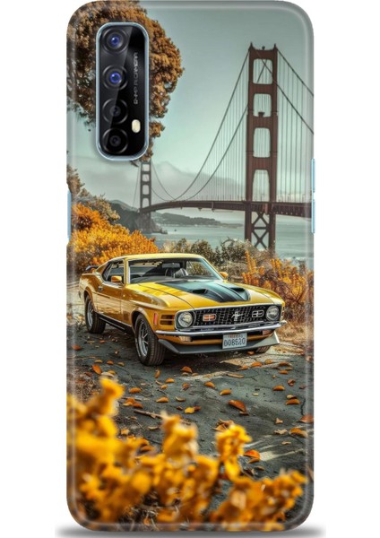 Realme 7 Kılıf Hd Baskılı Kılıf + 9h Nano Tam Kaplayan Ekran Koruyucu 105