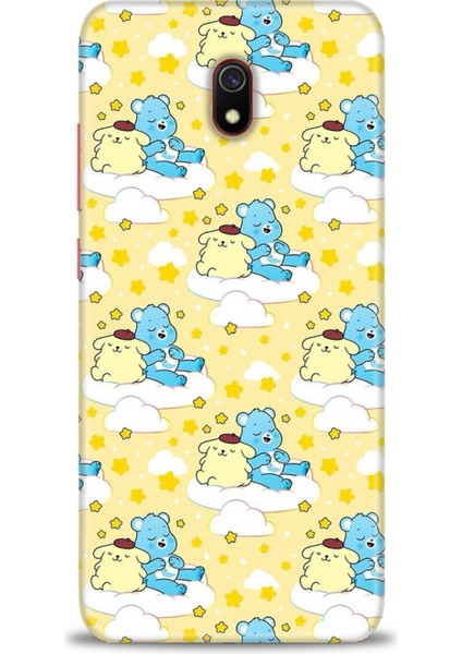 Xiaomi Redmi 8A Hd Baskılı Kılıf + 9h Nano Tam Kaplayan Ekran Koruyucu 495