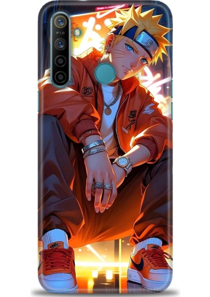 Realme 6i Kılıf Hd Baskılı Kılıf + 9h Nano Tam Kaplayan Ekran Koruyucu 252