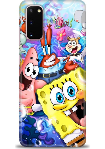 Samsung Galaxy S20 Hd Baskılı Kılıf + 9h Nano Tam Kaplayan Ekran Koruyucu 455