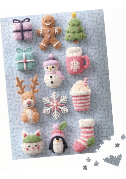 500 Parça Puzzle Sevimli Kış Figürleri Koleksiyonu indirimleri
