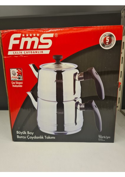 Fms Burcu Büyük Boy Çaydanlık Takımı modelleri