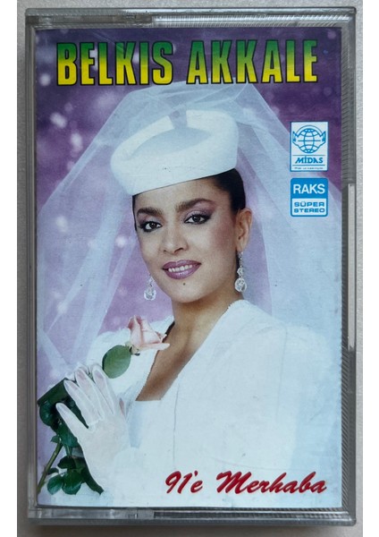 Belkıs Akkale 91'e Merhaba Kaset (Orijnal Dönem Kağıt Baskı Kaset)