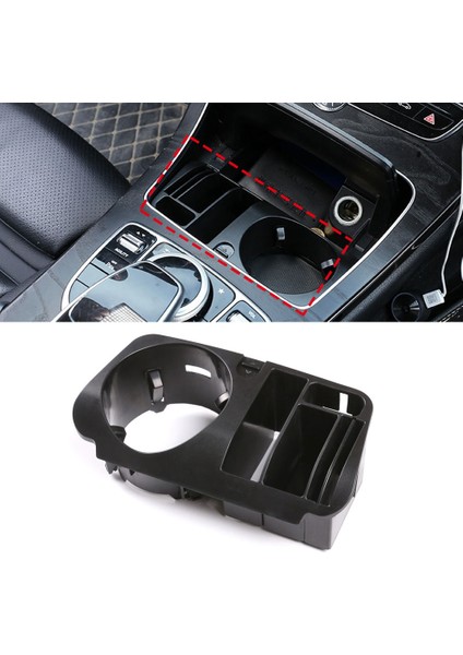 Araba Merkezi Kontrol Su Kupası Tutucu Saklama Kutusu Mercedes Benz C E Glc Sınıfı W205 X253 W213 (Yurt Dışından) fiyatları