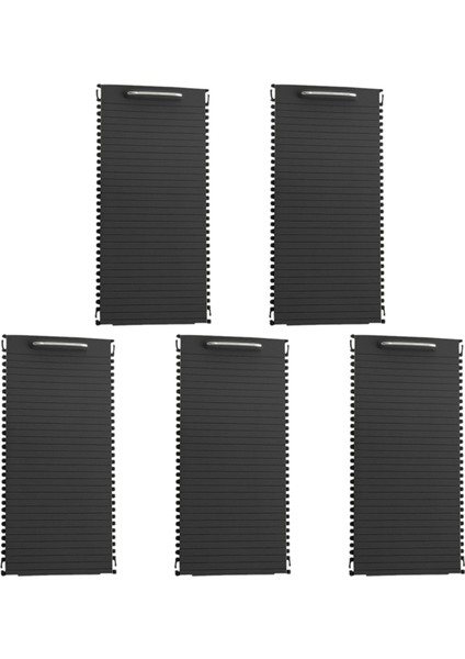 5x Araç Iç Iç Merkez Konsolu Silindir Kapak -Kercedes C/e -Calss W204 S204 W212 S212 A20468076079051 Siyah (Yurt Dışından)