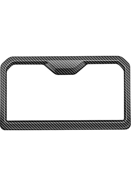 Araba Merkezi Konsol Su Kupası Tutucu Dekorasyon Çerçevesi Toyota Tacoma 2024 Araç Aksesuarları Karbon Fiber (Yurt Dışından)