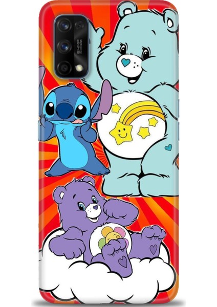 Realme 7 Pro Kılıf Hd Baskılı Kılıf + 9h Nano Tam Kaplayan Ekran Koruyucu 492