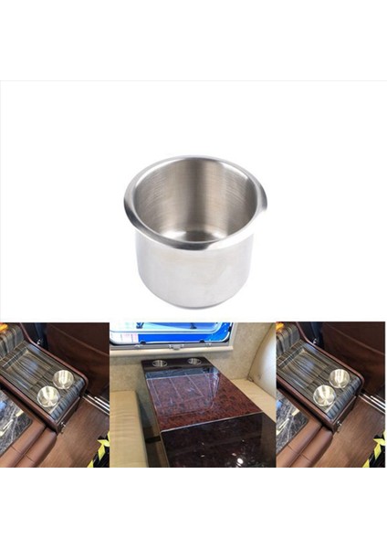 24PCS Evrensel Deniz Tekne Kupası Tutucu 68X55MM Poker Masası Kanepesi Için Içecek Kupası Tutucuda Paslanmaz Çelik Damla (Yurt Dışından) indirimleri