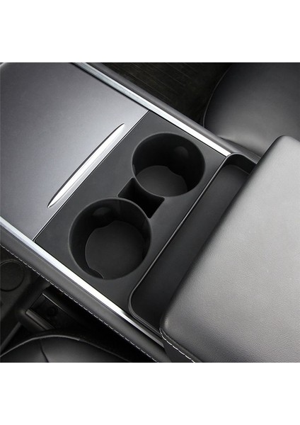 Araba Merkezi Kontrol Su Kupası Sınırlayıcı Tesla Model 3 Için Tek Parçalı Silikon Su Kupası Tutucu Ped 3 Y 2021-2023 Siyah (Yurt Dışından) fiyatları