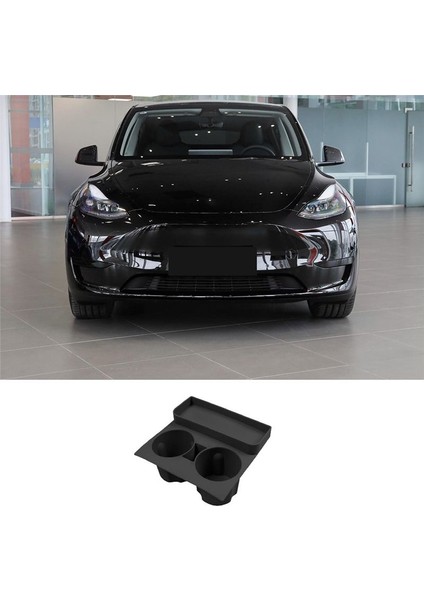 Araba Merkezi Kontrol Su Kupası Sınırlayıcı Tesla Model 3 Için Tek Parçalı Silikon Su Kupası Tutucu Ped 3 Y 2021-2023 Siyah (Yurt Dışından) fırsatları