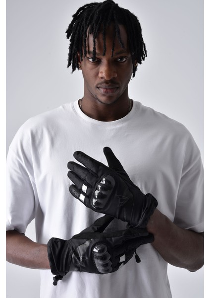 Scout Karbon H20 Siyah Kışlık Motosiklet Eldiveni modelleri