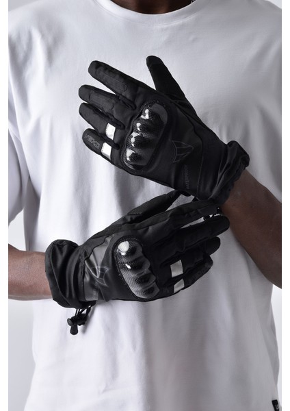 Scout Karbon H20 Siyah Kışlık Motosiklet Eldiveni fırsatları