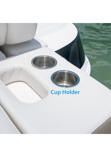 6pcs Paslanmaz Çelik Fincan Içecek Sahipleri Deniz Botu Araba Kamyonu Kampı Rv W Drenaj (Yurt Dışından) modelleri