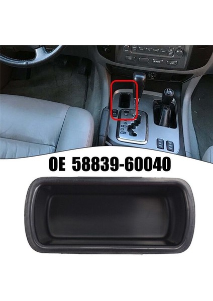 Toyota Land Cruiser Lexus LX470 00-07 Için Konsol Depolama Kutusu Organizatörü 58839-60040 GX470 03-09 Için LX470 00-07 (Yurt Dışından) modelleri