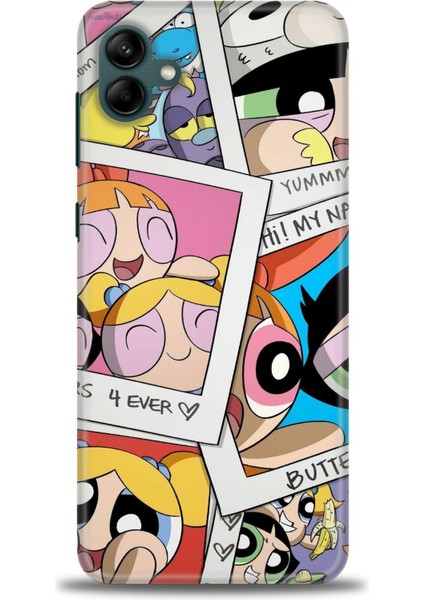 Samsung Galaxy A04 Hd Baskılı Kılıf + 9h Nano Tam Kaplayan Ekran Koruyucu 126