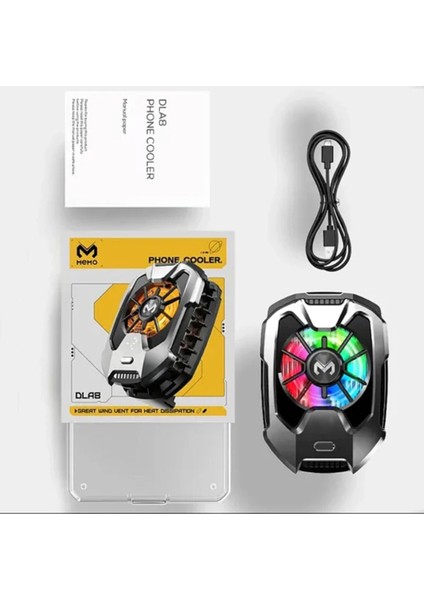 Seramik Soğutmalı Telefon Soğutucu Fan Gaming Oyuncu Yayıncı Youtuber Için Memo Fan fırsatları