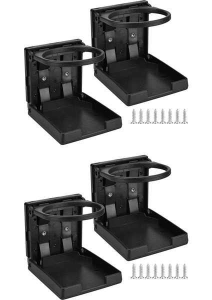 4pcs Araba Içecek Tutucu Fincan Tutucu Katlanabilir Su Şişesi Bardağı Araba Kamyonu Teknesi Için Montaj (Yurt Dışından)